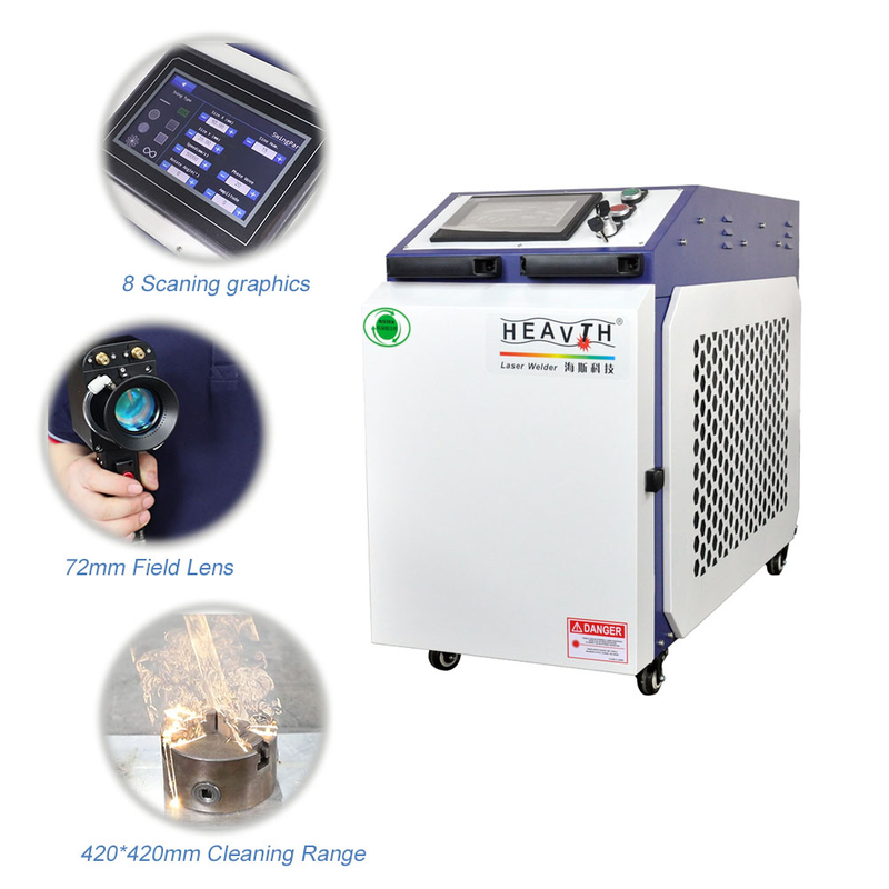 CleanPro2000CW激光除锈除漆清洗机