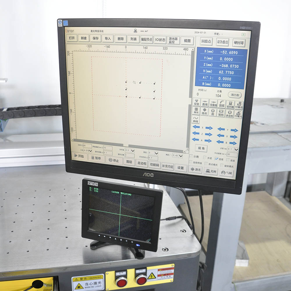 自动平台激光焊接机